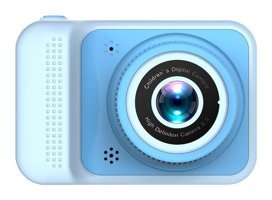 Tuomeng 1080P Mini Full HD Kompakt Çocuk Dijital Fotoğraf Makinesi Mavi