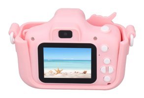 Fockety Full HD Kopmakt Çocuk Dijital Fotoğraf Makinesi Lila