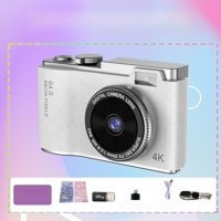 Tuomeng Full HD Kopmakt Dijital Fotoğraf Makinesi Gümüş-Siyah