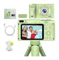 Tuomeng Full HD Kompakt Dijital Fotoğraf Makinesi 1080P Yeşil