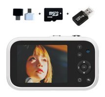 Tuomeng Full HD Kopmakt Dijital Fotoğraf Makinesi Beyaz