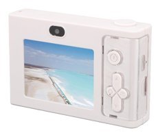 Kımıss Full HD 48 MP Kompakt Dijital Fotoğraf Makinesi Beyaz