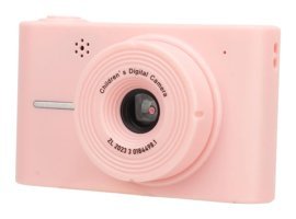 Ciciglow Full HD 8X Zoom Kopmakt Çocuk Dijital Fotoğraf Makinesi Pembe