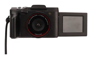 Lazmin112 Full HD 16 MP Kompakt Dijital Fotoğraf Makinesi Siyah