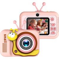 Fairy Mini Full HD Kompakt Çocuk Dijital Fotoğraf Makinesi Pembe