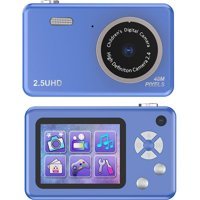 Tuomeng 2.4 inç Full HD Kompakt Dijital Fotoğraf Makinesi Koyu Mavi
