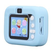 Vrupin Kedi Full HD Kopmakt Çocuk Dijital Fotoğraf Makinesi Mavi