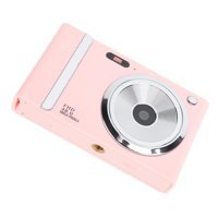 Annadue Mini Full HD 48 MP Kompakt Çocuk Dijital Fotoğraf Makinesi Pembe