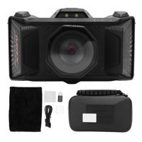 Gugxiom 4K Kompakt Dijital Fotoğraf Makinesi Siyah