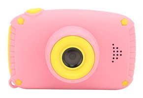 Goshyda Mini Full HD Kompakt Çocuk Dijital Fotoğraf Makinesi Pembe