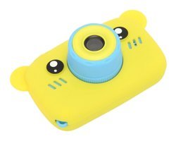 Cryfokt Full HD Kopmakt Çocuk Dijital Fotoğraf Makinesi Sarı