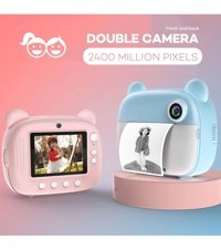 Teknomilla Şipşak Mini Full HD Kopmakt Dijital Fotoğraf Makinesi Pembe