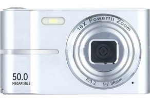 Tuomeng 2.4 inç Full HD Kompakt Dijital Fotoğraf Makinesi Gümüş