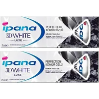 İpana 3D White Luxe Perfection Kömürlü Florürlü Diş Macunu 2x75 ml