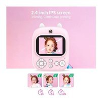 Andoer Mini Full HD Kompakt Çocuk Dijital Fotoğraf Makinesi Mor
