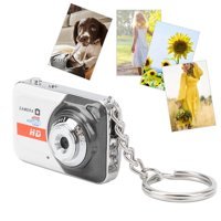 Dpofirs Mini Full HD Kompakt Çocuk Dijital Fotoğraf Makinesi Gümüş