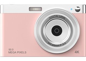 Tuomeng Full HD Aynasız Dijital Fotoğraf Makinesi Pembe