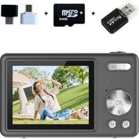 Tuomeng Full HD Kompakt Dijital Fotoğraf Makinesi Gri