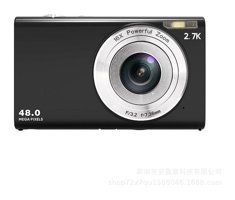 Boutiques Mini Full HD Kompakt Dijital Fotoğraf Makinesi Siyah Gümüş