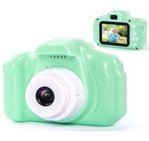 Blue Inter Mini Full HD 5 MP Kompakt Çocuk Dijital Fotoğraf Makinesi Yeşil