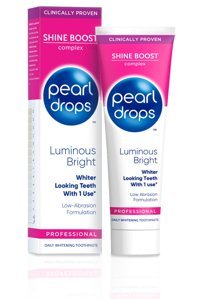 Pearl Drops Luminous Bright White Organik Florürsüz Diş Macunu 2x75 ml