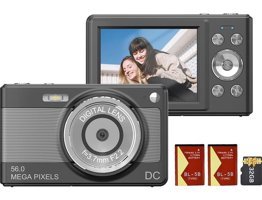 Vkemall Full HD Kopmakt Dijital Fotoğraf Makinesi Siyah