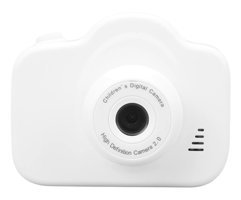 Akozon Full HD Kopmakt Çocuk Dijital Fotoğraf Makinesi Beyaz