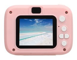 Ashata Mini Full HD Kopmakt Çocuk Dijital Fotoğraf Makinesi Pembe