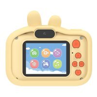 Cankypu Full HD Kopmakt Çocuk Dijital Fotoğraf Makinesi Bej
