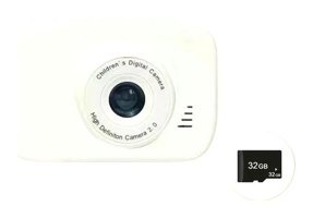 Boutiques Full HD Kopmakt Dijital Fotoğraf Makinesi Krem