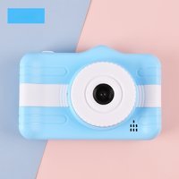 Tuomeng Full HD DSLR Çocuk Dijital Fotoğraf Makinesi Mavi
