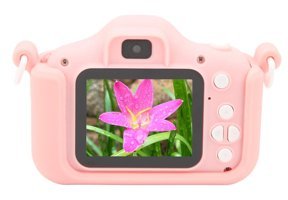 Kımıss Mini Full HD 20 MP Kompakt Dijital Fotoğraf Makinesi Pembe