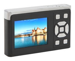 Vrupin Full HD Kopmakt Dijital Fotoğraf Makinesi Gri - Siyah