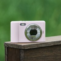 Tuomeng 2.4 inç Full HD Kompakt Dijital Fotoğraf Makinesi Pembe