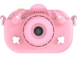 Fairy Domuz Full HD Kopmakt Çocuk Dijital Fotoğraf Makinesi Pembe