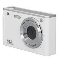 Naroote 4K Kopmakt Dijital Fotoğraf Makinesi Beyaz