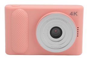 Focket Mini 4K Kompakt Çocuk Dijital Fotoğraf Makinesi Pembe