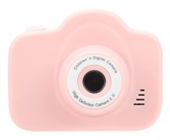 Haofy 2000W Full HD Kopmakt Çocuk Dijital Fotoğraf Makinesi Pembe
