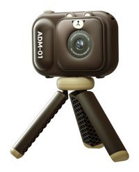 Tuomeng Full HD Kopmakt Çocuk Dijital Fotoğraf Makinesi Kahverengi