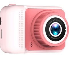 Fairy Mini Full HD 20 MP Kompakt Çocuk Dijital Fotoğraf Makinesi Pembe