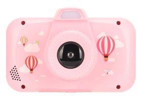 Vrupin Balon Full HD Kopmakt Çocuk Dijital Fotoğraf Makinesi Pembe