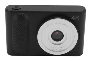 Focket Mini 4K Kompakt Çocuk Dijital Fotoğraf Makinesi Siyah