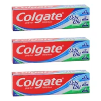 Colgate Üçlü Etki Naneli Florürlü Diş Macunu 3x50 ml