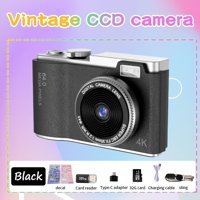 Tuomeng Full HD 64Mp Kompakt Dijital Fotoğraf Makinesi Gri