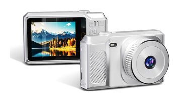 Vkemall Full HD Kopmakt Dijital Fotoğraf Makinesi Gümüş