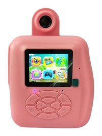Ikkb Full HD Kompakt Çocuk Dijital Fotoğraf Makinesi Pembe