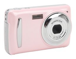 Fockety Mini Full HD 16 MP Kompakt Çocuk Dijital Fotoğraf Makinesi Pembe