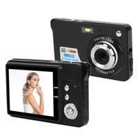 Topiky Mini Full HD 18MP Kompakt Çocuk Dijital Fotoğraf Makinesi Siyah