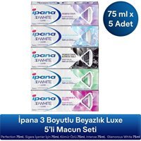 İpana 3 Boyutlu Beyazlık Luxe Naneli Florürlü Diş Macunu