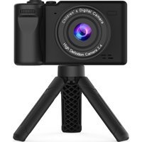 Vkemall Mini Full HD 12 MP Kompakt Çocuk Dijital Fotoğraf Makinesi Siyah